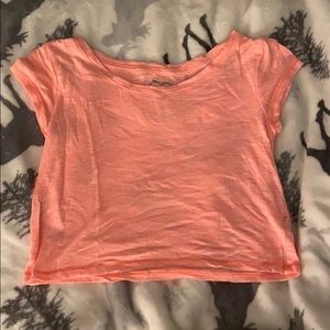 Aero neon crop top